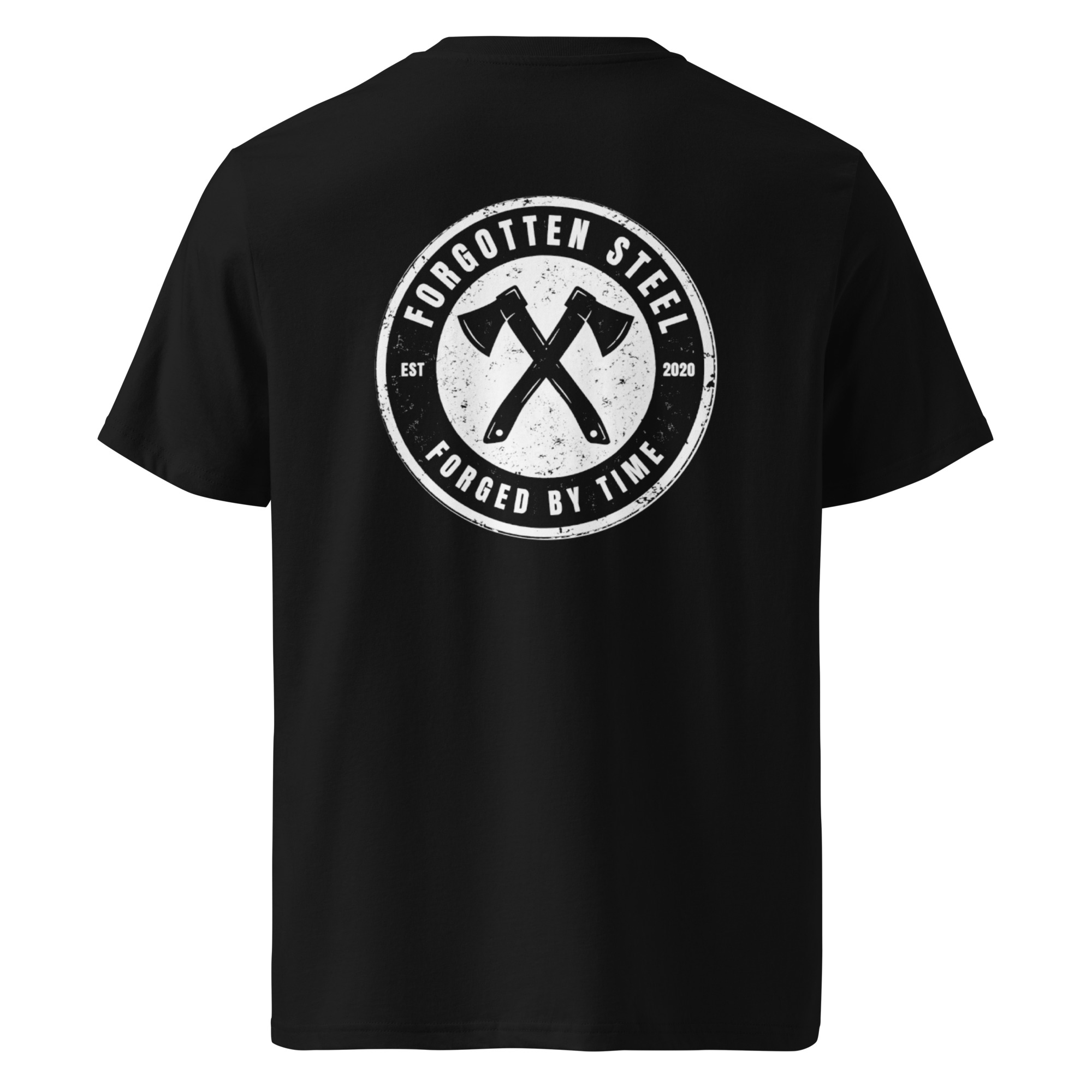 ORGANIC RIBBED NECK TEE - Image 7