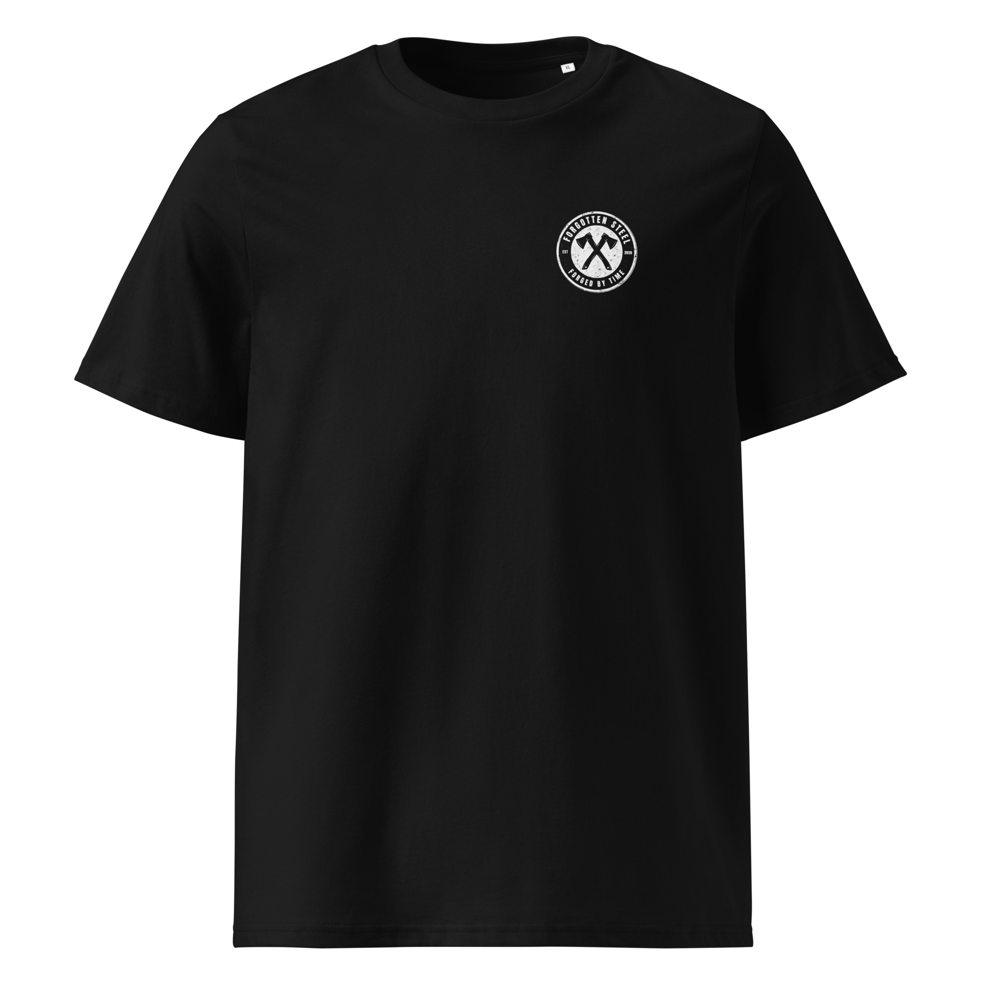 ORGANIC RIBBED NECK TEE - Image 9