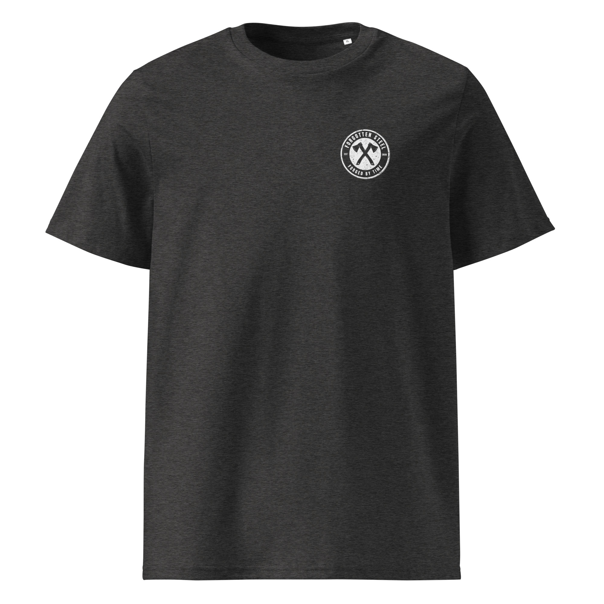 ORGANIC RIBBED NECK TEE - Image 12