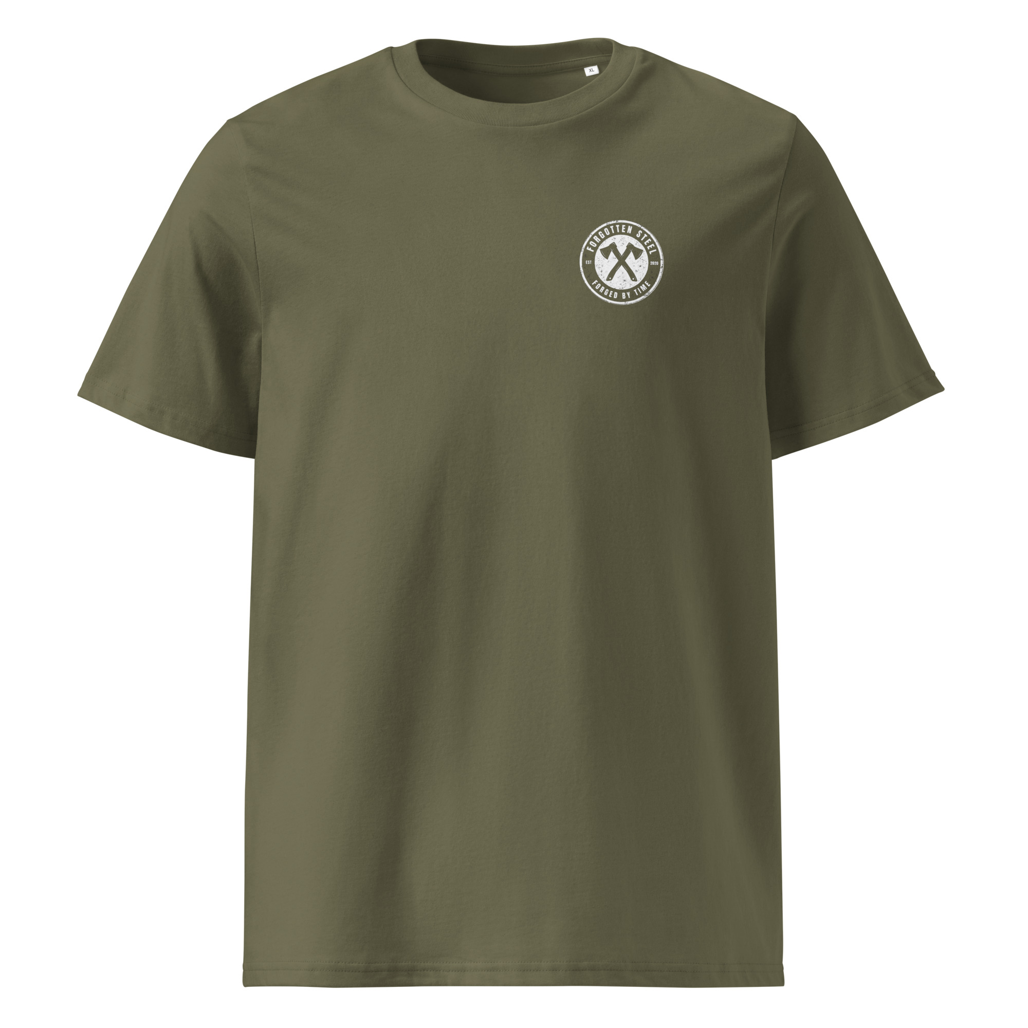 ORGANIC RIBBED NECK TEE - Image 18